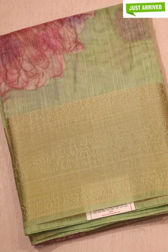 Chanderi Pure Cotton Saree